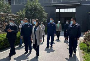 馬村區(qū)王婕區(qū)長(zhǎng)帶領(lǐng)消防，安全等一行人員來(lái)我廠(chǎng)檢查指導(dǎo)工作